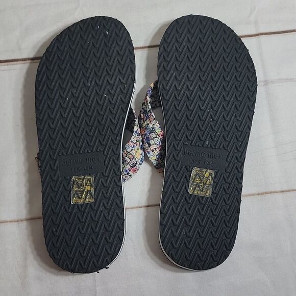 SANDLES or Flip Flops by BM bernie mav. with beautiful multicolor design - Picture 4 of 4